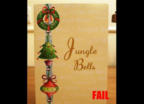 funny greeting card fails