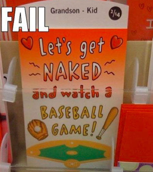 funny greeting card fails