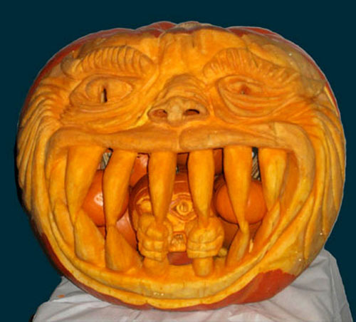 Funny, Scary, Weird, and Just Plain Wrong Pumpkin Carvings - Dose of Funny