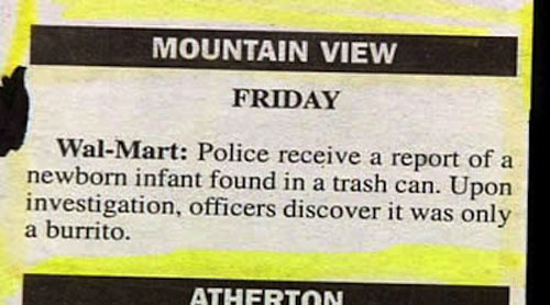 funny police reports