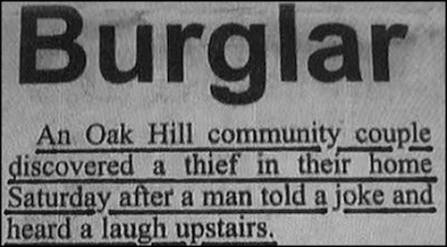 funny police reports