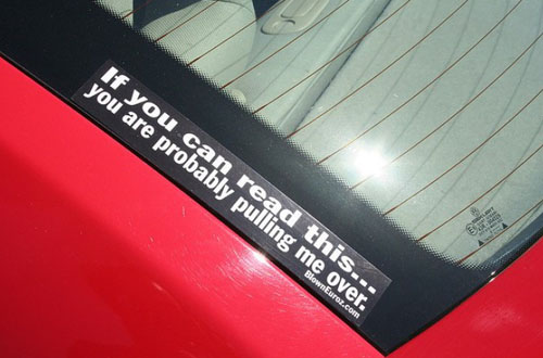 funny bumper stickers