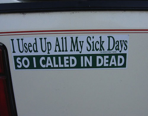 funny bumper stickers