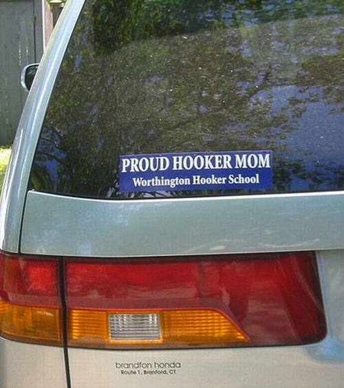 funny bumper stickers