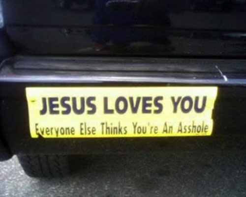 funny bumper stickers