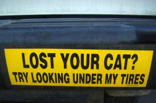 funny bumper stickers