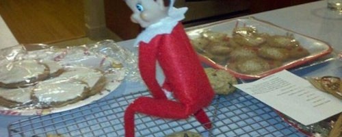 elf on the shelf pose